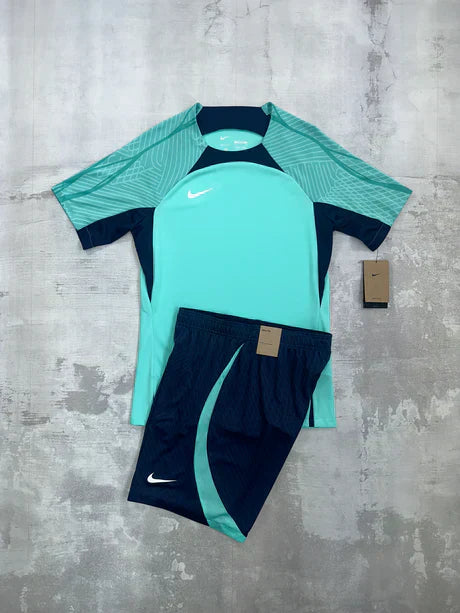 nk mlr short set - tech turquoise