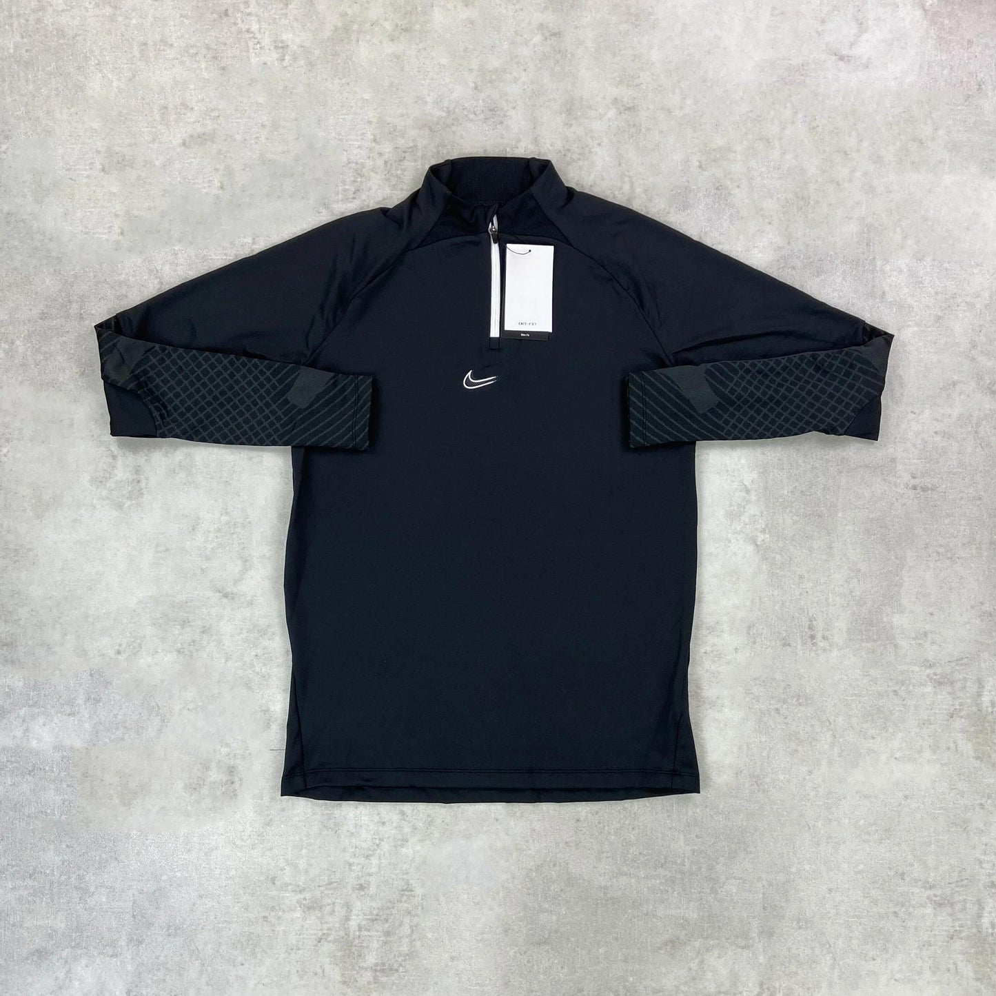 nk "blck" half zip