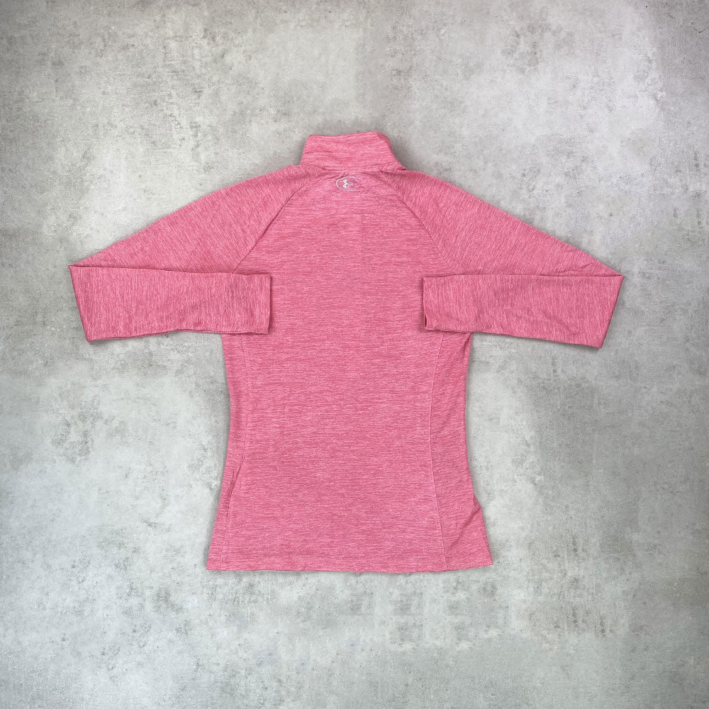 un am tech 2.0 half zip cerise women's