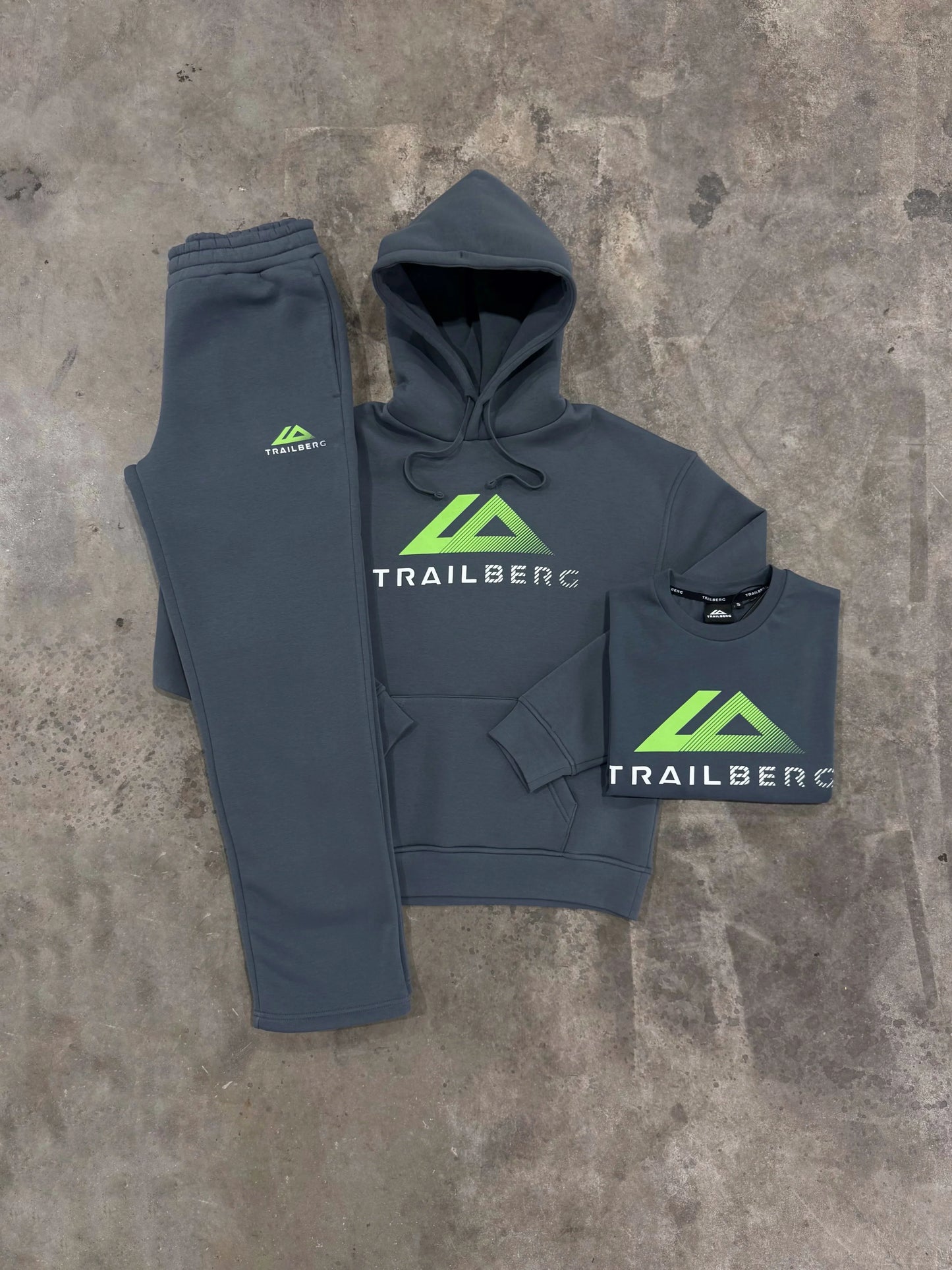 tbg tracksuit green/grey