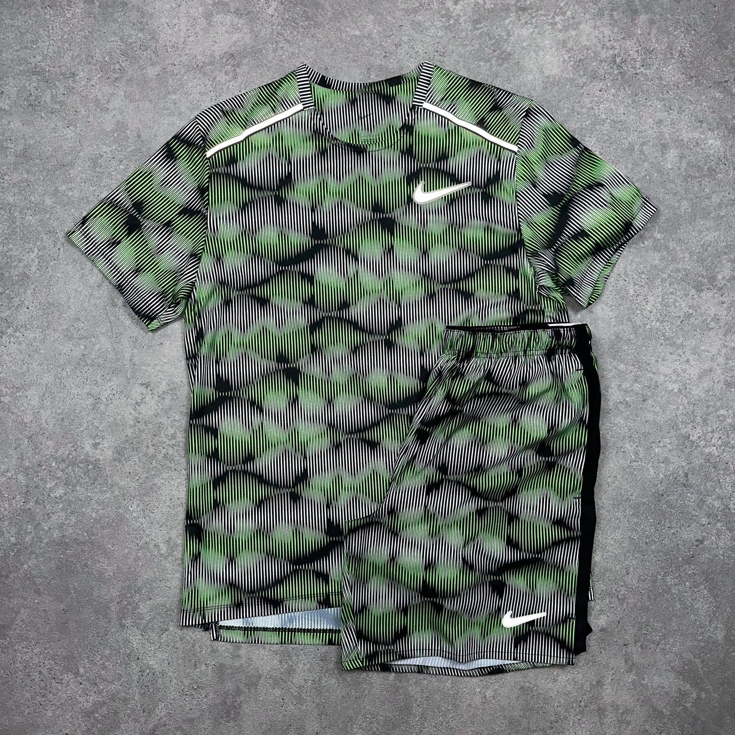 nke mlr short set - camo